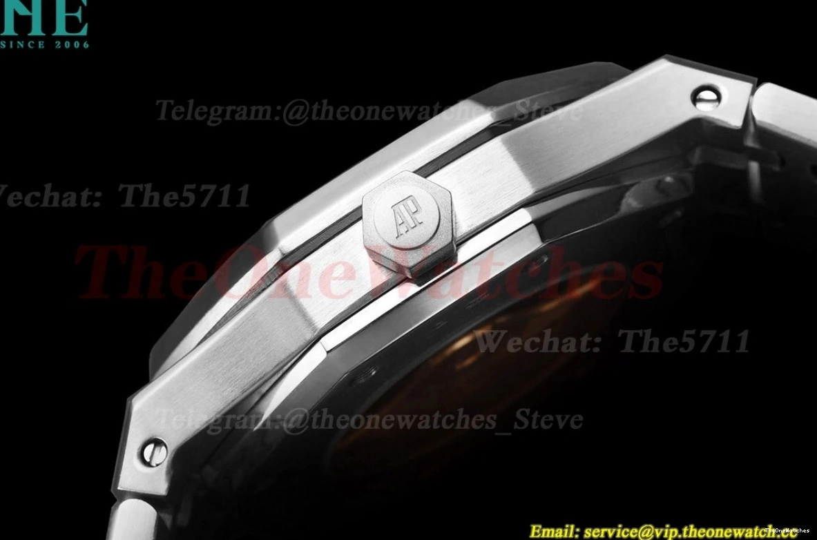 41mm Royal Oak 15400 GDF White SS MY8215 Dial SS 1231